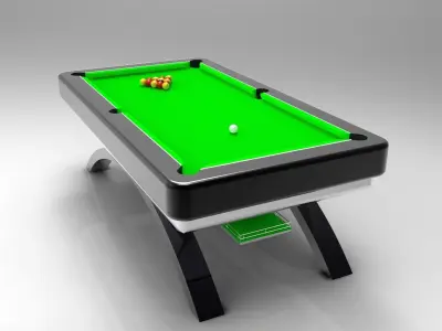 Pool Table Free 3D model purchase