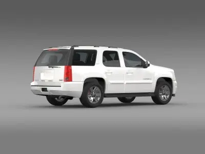 GMC Yukon SLT 2012 3D model