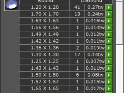 bride diamond ring rr0009 3D print model