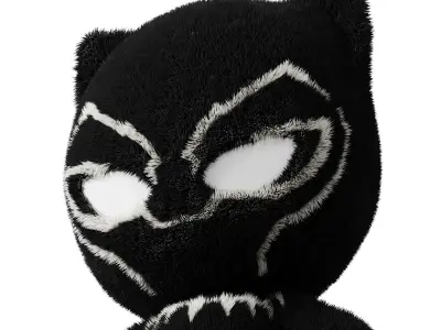 Black Panther 3D model