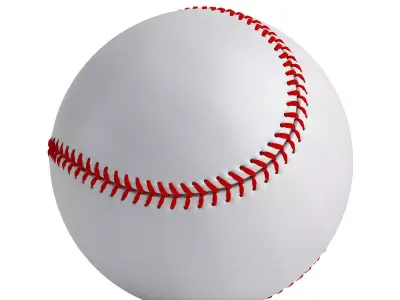 base ball 3D model 3D model