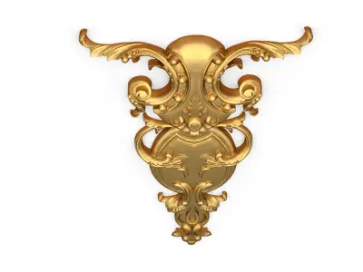 Classic decor ornament 157 3D model