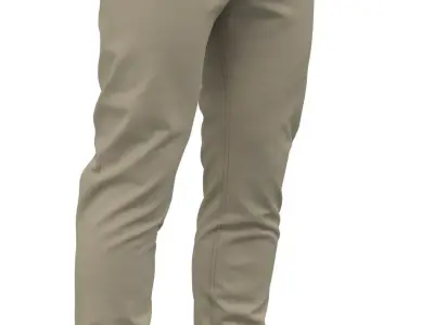 Mens Joggers Pants - Marvelous Designer 3D model