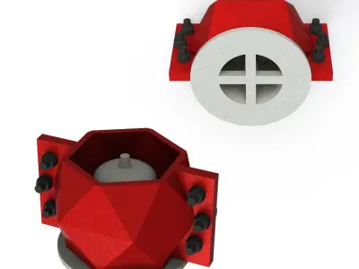 CONCRETE MOLD Free 3D print model