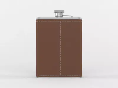 Personalized Flask Set 3D model