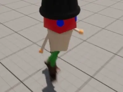 Adam Character Free low-poly 3D model