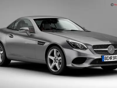 Mercedes SLC 2017 3D model