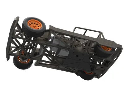 New Zealand Superstock car Base Scale 1 to 25 3D print model