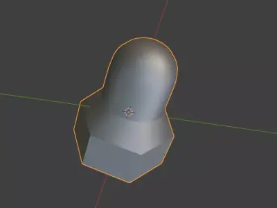 Rim Nut Free 3D model