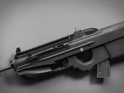 F2000 Low-poly 3D model