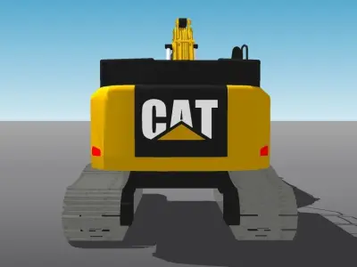 CAT 349 E LME 3D model
