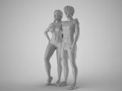 Cheek by Jowl 3D print model