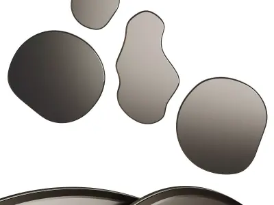 Ferme Living Pond Luxury Mirror Low-poly 3D model