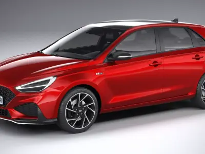 Hyundai i30 N-line 2020 3D model