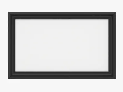 Frame landscape with picture 02 3D model