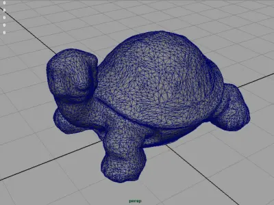 Turtle Low-poly 3D model get