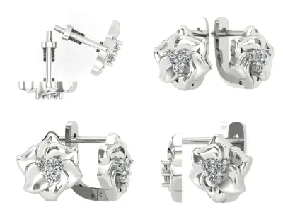 Earrings od92 3D print model