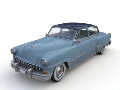Desoto Firedome Sedan 1953 3D model