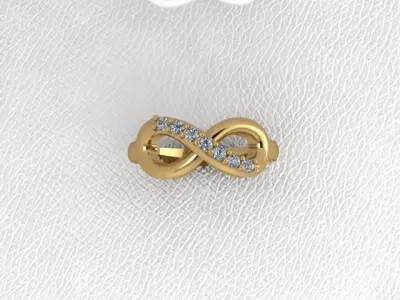 Infinity rings 3D print model purchase
