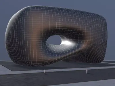 Building in concept 23-0004 3D model