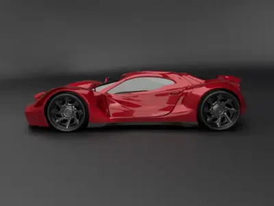 Redstone concept vehicle 3D model