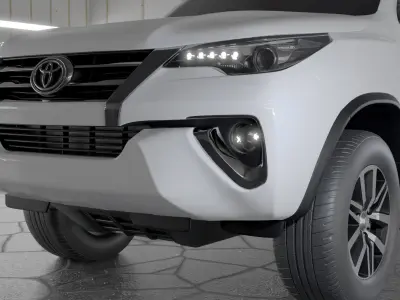 Toyota Fortuner 2018 3D model