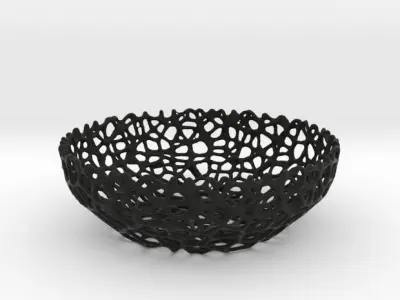 Voronoi bowl or key shell - Style No 8 3D print model