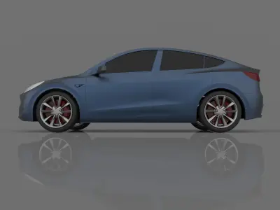 Tesla Model Y Ready to Print STL Files 3D print model
