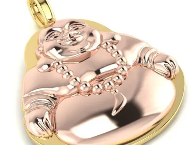 Buddha Pendant Jewelry  3D print model