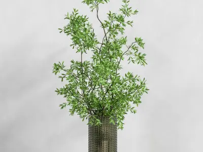 Collaction Plants Bouquet 15 3D model