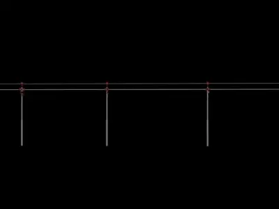 Wire pool Free 3D model