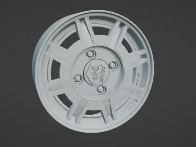 Rims Jantes TRX Peugeot 504 604 505 3D model