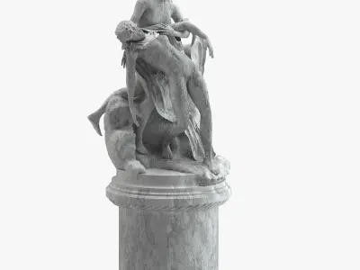 Joseph Chinard Venus Aeneas Achilles 3D model