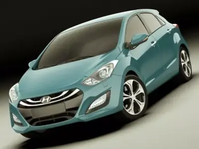 Hyundai i30 2012 3D model