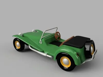 1957 - Lotus Seven 3D print model
