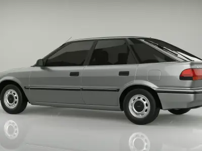 Toyota Corolla Liftback E90 3D model