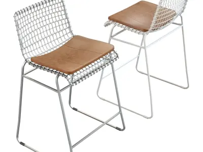Crate and Barrel - Tig Counter Stool 3D model