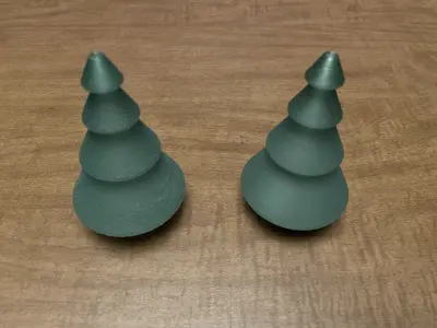 Christmas tree LED Tea light cover Free 3D print model