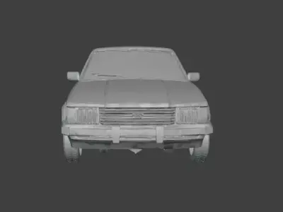 3D Printable TC3 Retro 4 Door - Argentine Variant 3D print model 3D print model