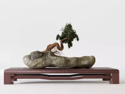 Japan bonsai 3D model