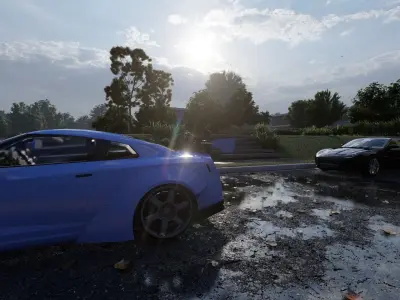 Supercar GTR 3D model