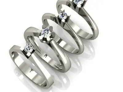 soliter ring 3D print model get