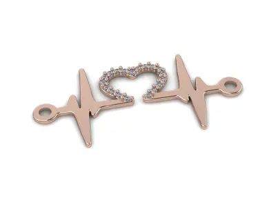 Heart Pendant 3D print model