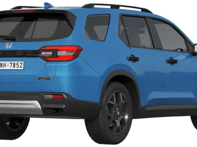 Honda Pilot 2023 3D model