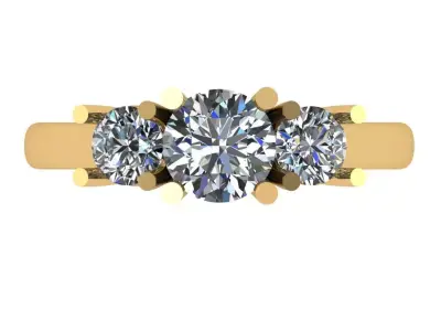 trinity ring  3D print model purchase