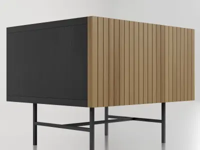 End Table 3D model