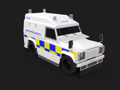 Land Rover Tangi 3D model