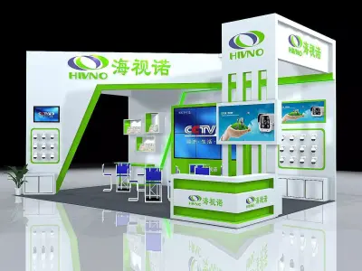 Exhibition - Area - 6X9-3DMAX2009-72 3D model