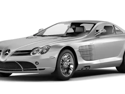 Mercedes-Benz SLR McLaren 2004 3D model