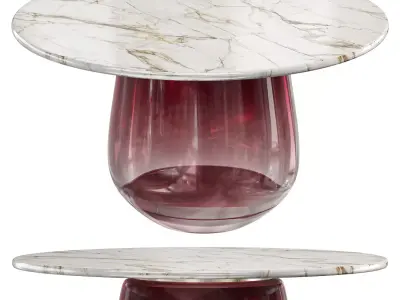 APRICA SIDE TABLE by Nuarhome 3D model